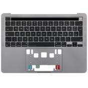 A2338 Topcase Tastatur mit Backlit Touchbar für Apple Macbook Pro Retina 13" 2020 deutsch Grau