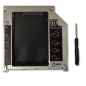 Preview: 2. HDD SSD Optibay Festplatte Einbaurahmen Caddy für MacBook Pro 13" 15" 17"  A1286 A1278 A1297