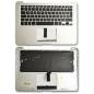 Preview: MacBook Air 13" A1369 A1466 2013-2015  2017 DE Topcase Handauflage mit Tastatur Beleuchtet Backlight