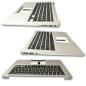 Preview: MacBook Air 13" A1369 A1466 2013-2015  2017 DE Topcase Handauflage mit Tastatur Beleuchtet Backlight