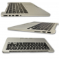 Preview: MacBook Pro 13" Retina A1502 DE Topcase Handauflage mit Tastatur 2013 2014 ohne backlight
