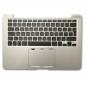 Preview: Topcase Handauflage mit Tastatur für MacBook Pro 13" Retina A1502 2013 2014 UK