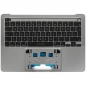 Mobile Preview: Topcase Handauflage mit Tastatur für Macbook Pro 13" Retina A2251 2020 Grau