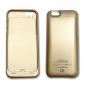 Preview: Für Apple iphone 6 6S Power Bank mobile Lade Schale Case Akku Battery 3400mAh Gold