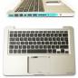 Preview: MacBook Pro A1278  2011 2012 DE Topcase Handauflage Palmrest mit Tastatur und Backlight