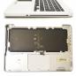 Preview: MacBook Pro A1278  2011 2012 DE Topcase Handauflage Palmrest mit Tastatur und Backlight