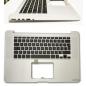 Preview: MacBook Pro Retina 15" A1398 DE Topcase Handauflage Tastatur mit Backlight mitte 2012 2013