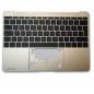 Preview: Apple Macbook Retina 12" A1534 2015 Gold Topcase mit Tastatur und Backlight
