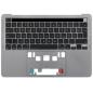 Preview: A2289 Topcase Tastatur mit Backlit und Touchbar für Apple Macbook Pro Retina 13" 2020 deutsch grau