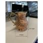 Preview: Handgemachtes Trinkset aus Kupfer Becher 8 Teilig aus der Türkei Handmade