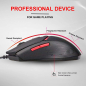 Preview: 6 Tasten 3600DPi Optische USB PC Notebook Maus Gaming Gamer Spieler Mouse 4-Farben-LED