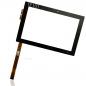 Preview: Display Ersatz Front Glas für ASUS Transformer eee PAD TF101 TF100 Touchscreen Digitizer schwarz