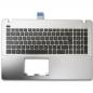 Preview: Tastatur Topcase QWERTZ für ASUS X550 F550 X550C X550UQ X550CA X550CC X550VX DE Keyboard Grau