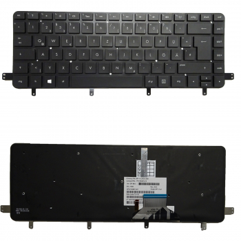 HP UltraBook Spectre XT TouchSmart 15 Tastatur 15-4000 15-4011NR DE mit Backlight Keyboard