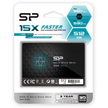 SSD 512GB Silicon Power 2.5" SATAIII A55 3D Nand TLC