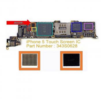 Für Apple iPhone 5 5c 5s 343S0628 Touch IC Chip schwarz Digitizer Controller