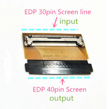 40 pin zu 30 pin LCD LED EDP Display Screen converter Kabel adapter
