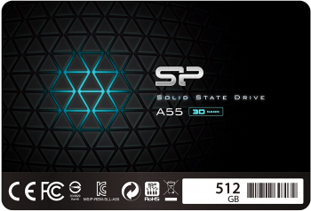 SSD 512GB Silicon Power 2.5" SATAIII A55 3D Nand TLC
