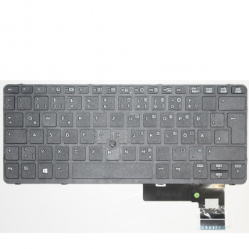 HP Tastatur Elitebook 720 G1 G2 725 820 Rahmen Trackpoint schwarz