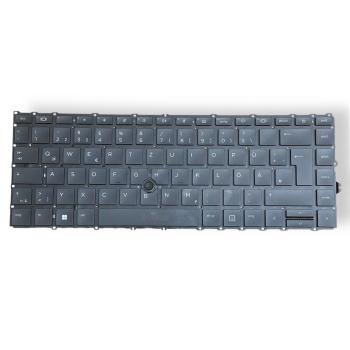 Tastatur für HP Elitebook 745 840 845 G7 G8 zbook 14 G7 G8 mit Backlight und Trackpoint