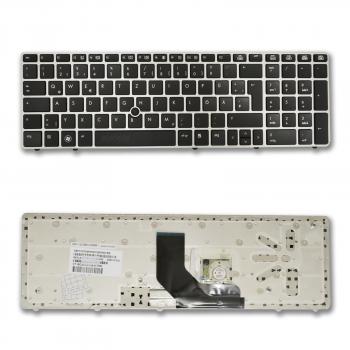 DE Tastatur für HP EliteBook 8560P 8570P ProBook 6560 6560P Keyboard