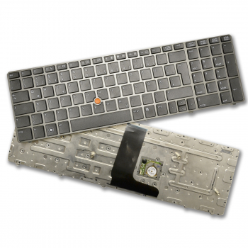 Tastatur für HP Elitebook 8560W 8570W DE Keyboard mit Trackpoint schwarz
