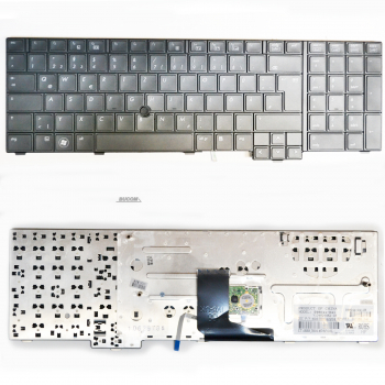 Tastatur für HP Compaq Elitebook 8740 8740w 8740p Keyboard Schwarz