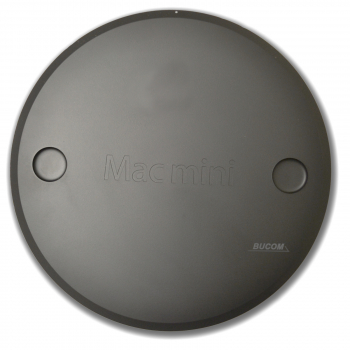 Aluminium Unter Boden für Apple Mac Mini A1347 Bottom Case Cover Deckel 2011 2012 Schwarz