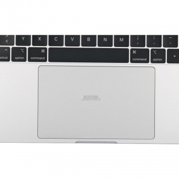 Topcase Handauflage mit Tastatur Touchpad und Touchbar für Macbook Pro 13" Retina A1989 2018-2019 Silber