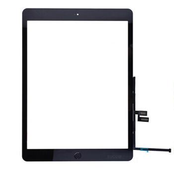 Digitizer Glas Touchscreen Display Front Scheibe 10,2" für ipad 9 2021 A2602 A2603 A2604 mit Home-button schwarz selbstklebend