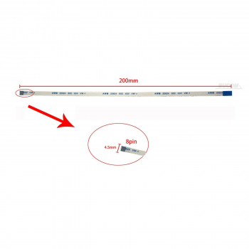 8 Pin 20cm Touchpad Flachband Kabel Flexkabel für Asus X550 X550V X550C X550CC