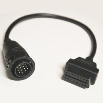 OBDII OBD2 DIAGNOSE SCANNER ADAPTER 14 PIN auf 16 PIN Kabel für Mercedes Benz Sprinter Vito VW LT Stecker