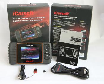 iCarsoft CR Plus OBD2 Test Diagnose Auto Fehler Scanner Auslesegerät