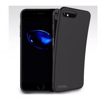 Silikon Case Schutz Hülle Schale für iPhone 6 Plus Rückseite Handytasche Ultra Dünn schwarz