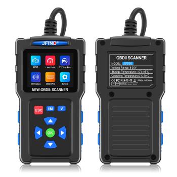 JF700 OBD 2 AUTO Scanner Diagnose Adapter Fehler lesen und löschen mit Display
