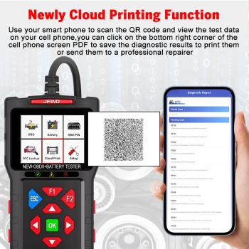 JF700 Ultra OBD 2 AUTO Scanner Diagnose Gerät Adapter Fehler lesen und löschen mit Display