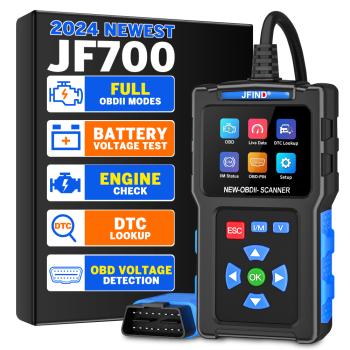 JF700 OBD 2 AUTO Scanner Diagnose Adapter Fehler lesen und löschen mit Display