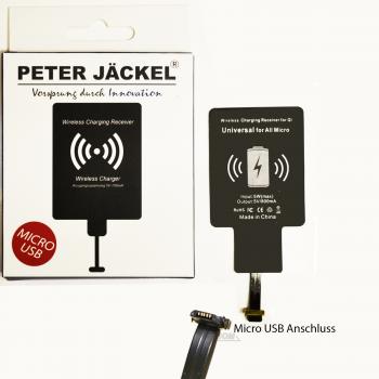 Peter Jäckel Universal Qi Wireless Lade Charging Receiver Quick Adapter Micro USB