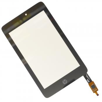 Touch Screen Frontglas Ersatz Digitizer für HP SLATE 7 HD Tablet 7" 3400 3400US 3404E Glas schwarz black