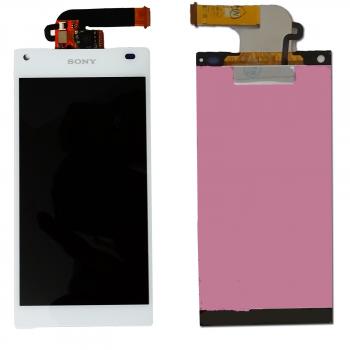 LCD Full Display für Sony Xperia Z5 mini compact E5803 E5823 Touch Screen weiss