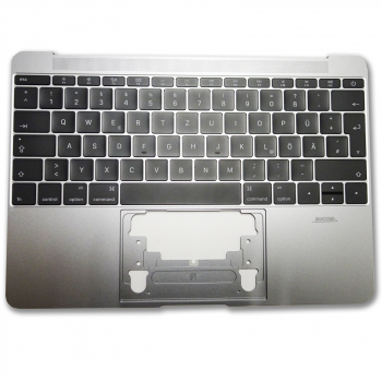 Apple Macbook Retina 12" A1534 2015 Spacegrau Topcase mit Tastatur und Backlight
