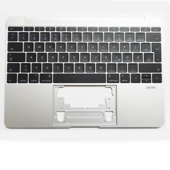 Apple Macbook Retina 12" A1534 2015 silber Topcase mit Tastatur und Backlight  613-01195-B