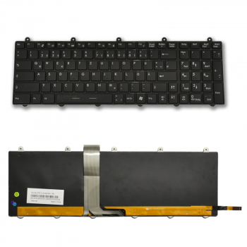 Tastatur für MSI 2PE Apache Pro GE60 GE70 GE70-2PEi781W7 GP60 GP70 Keyboard mit Beleuchtung deutsch