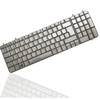 HP Pavilion DV7 deutsche Tastatur Keyboard MP-07F16D06698 PK1303X04A0 Silber