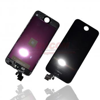 Display für Apple iPhone 5 Digitizer Touchsreen mit Rahmen Front Glas LCD Cover schwarz