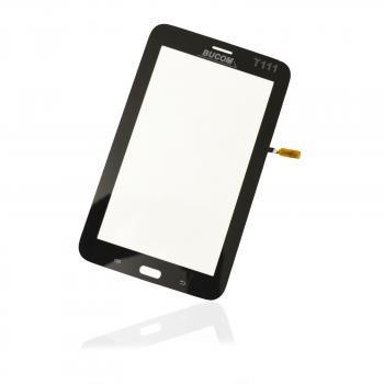 Touchscreen Touch Front Glas Tablet Glass Digitizer Scheibe schwarz selbst klebend für Samsung Galaxy Tab 3 SM-T111 7.0 LTE