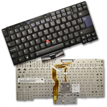 Tastatur für IBM Lenovo ThinkPad T410 T510 T420 Keyboard UK schwarz