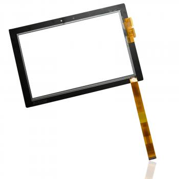 Display Ersatz Front Glas für ASUS Transformer eee PAD TF101 TF100 Touchscreen Digitizer schwarz