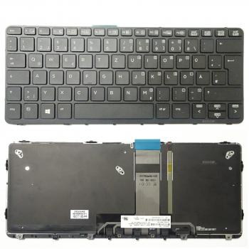 Tastatur HP Pro X2 612 G1 mit Backlite Beleuchtung 755497-041 deutsch