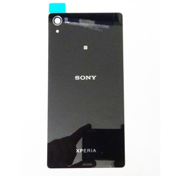 Akku Deckel Rückseite Rückschale Back Cover Rückwand für Sony Xperia Z2 schwarz Selbstklebend